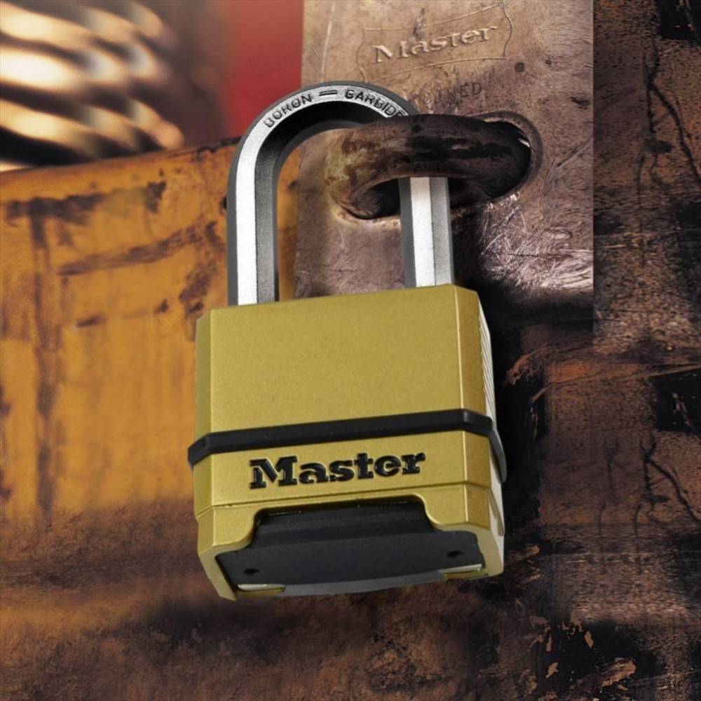Master Lock - Cadenas à combinaison MASTER LOCK zinc, l.51 mm - Image 3