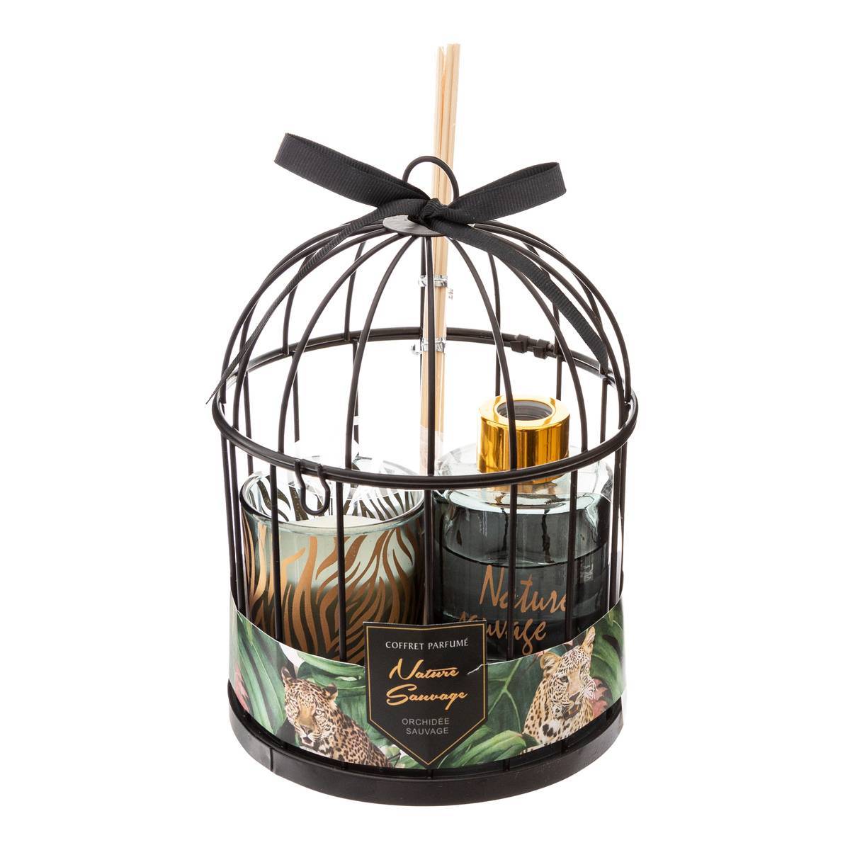 Atmosphera - Coffret senteur cage Lola nature sauvage - Atmosphera Créateur d'intérieur - Image 1