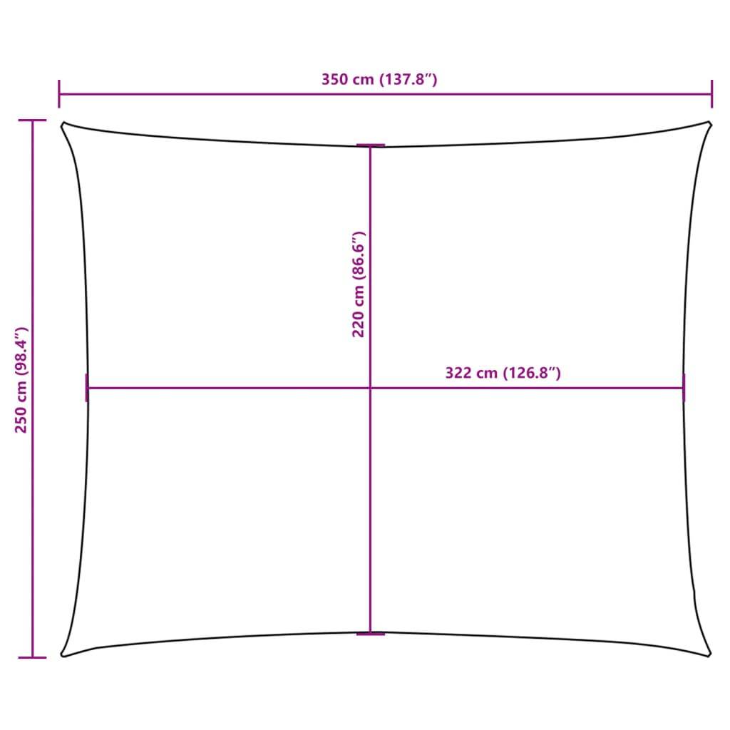 Prolenta Premium - Store banne polyuréthane rouge 2,5 x 3,5 m - Prolenta premium p323.9 - Image 7