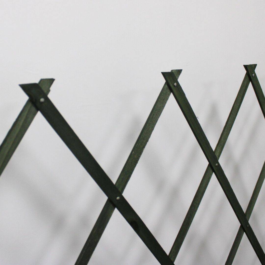 Treillis Bois| Vert| 100% Bois Pin| 1X2M| Gardien Des Plantes| Résistant| Decoration Jardin - Image 2