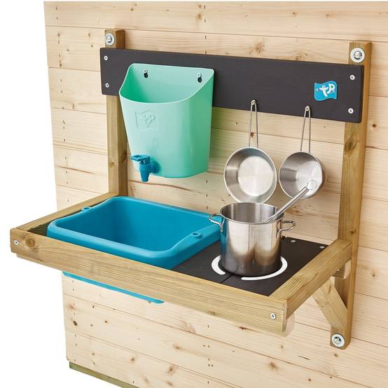 Cabane enfant bois FSC avec cuisine extérieure et demi-porte – TP Toys - Image 3