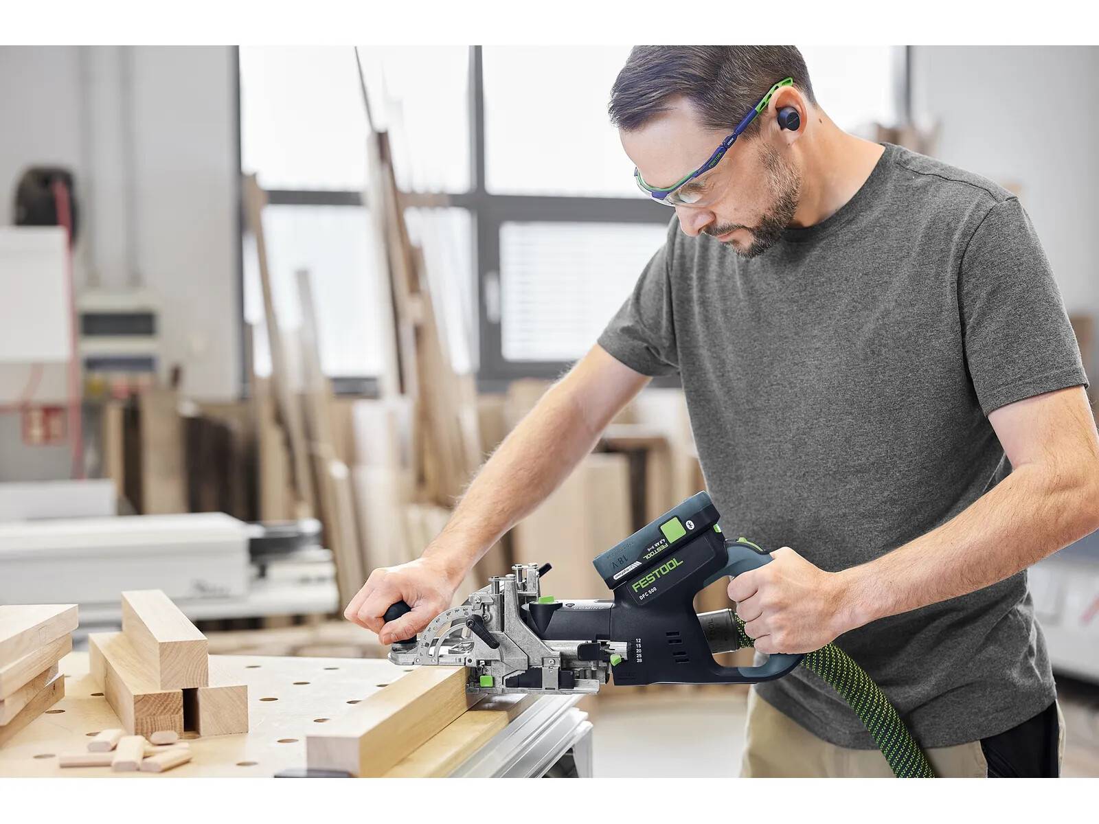 Fraiseuse sans fil DFC 500 E-Basic DOMINO - FESTOOL - sans batterie, ni chargeur - SYSTAINER - 578120 - Image 4