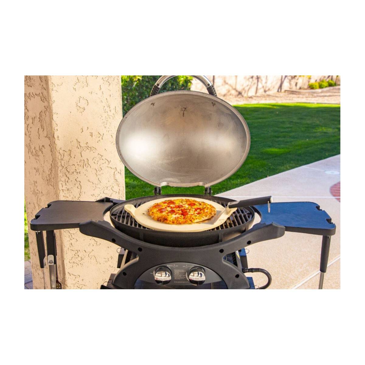 Barbecue à Gaz portable 5200W Grille de cuisson fonte émaillée 58 x 42.5 cm 2 Bruleurs PIT BOSS - Image 5