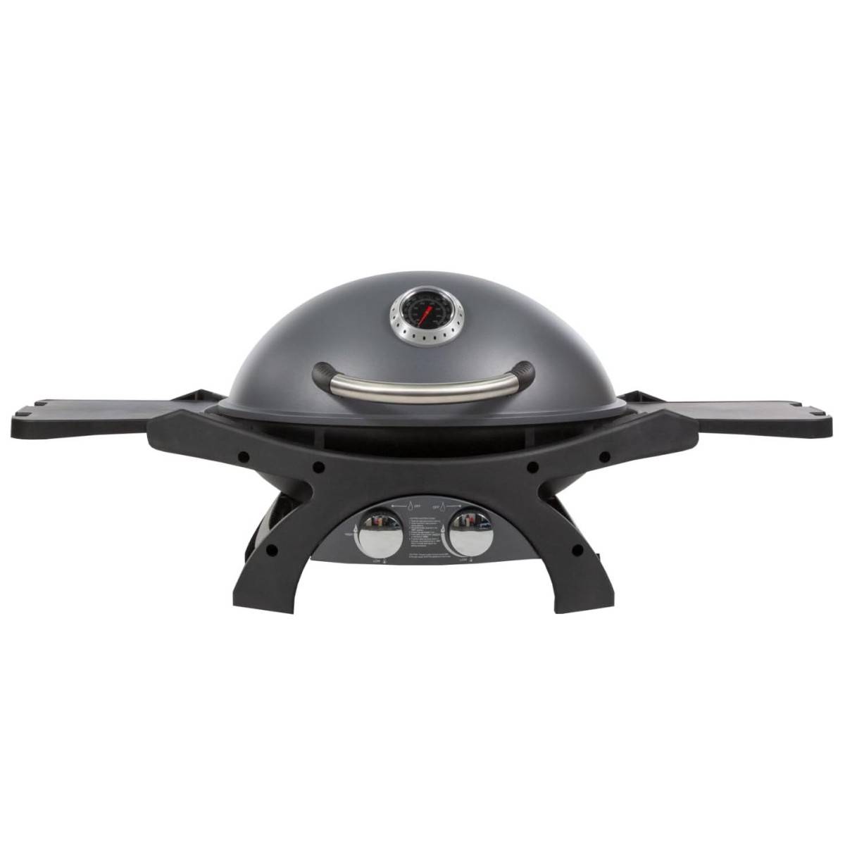 Barbecue à Gaz portable 5200W Grille de cuisson fonte émaillée 58 x 42.5 cm 2 Bruleurs PIT BOSS - Image 2