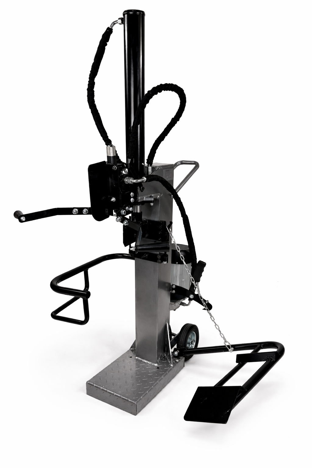 Fendeur de bûches électrique 12 T – 3 000 W vertical 700 mm - Image 1