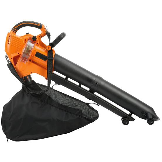 Aspirateur-souffleur de feuilles filaire 3000w 3-en-1 avec fonction broyage, sac de collecte 40l, 4 roues - Image 2
