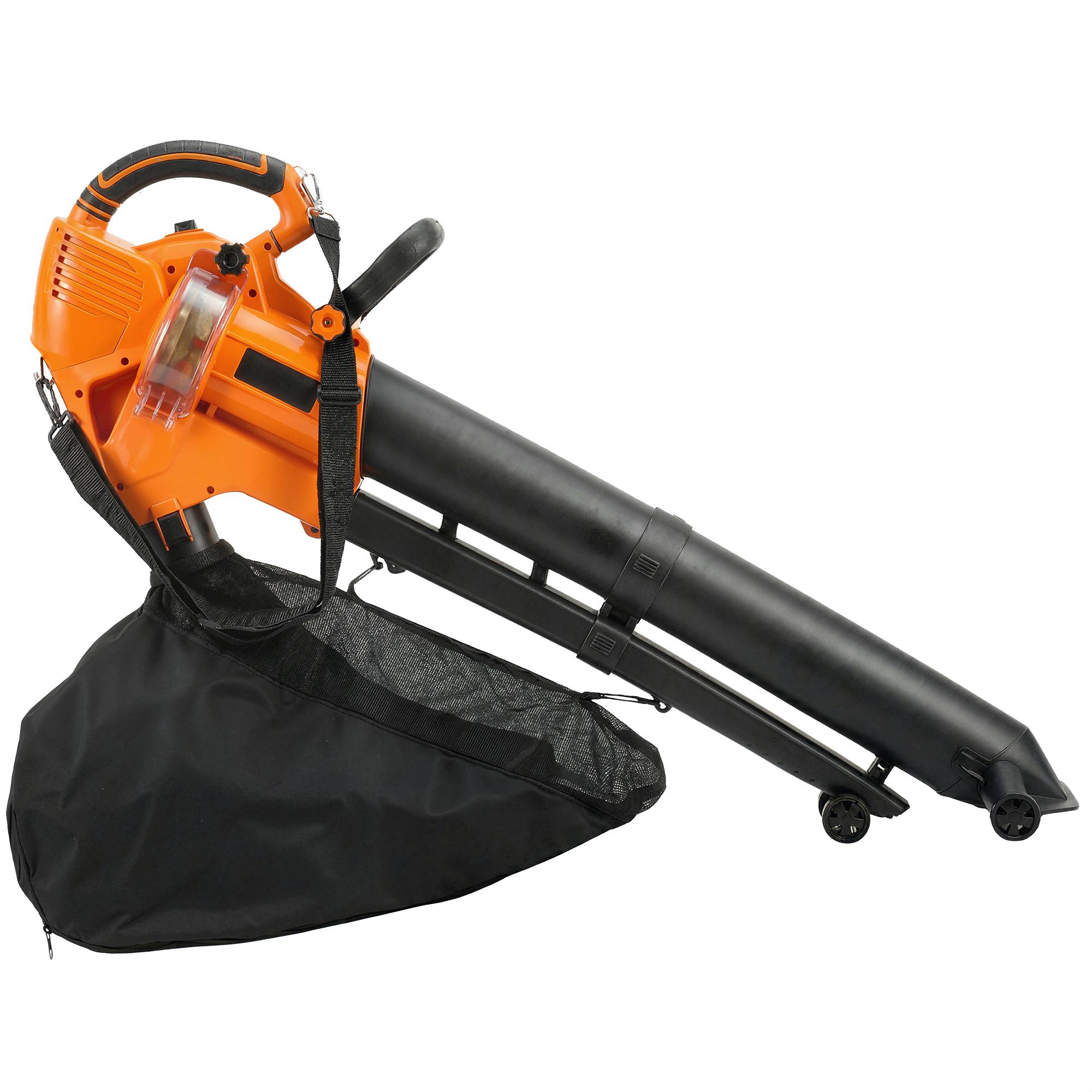 Aspirateur-souffleur de feuilles filaire 3000w 3-en-1 avec fonction broyage, sac de collecte 40l, 4 roues - Image 2