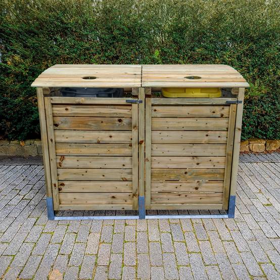 Cache poubelle Manille Double - Cémonjardin - Image 1