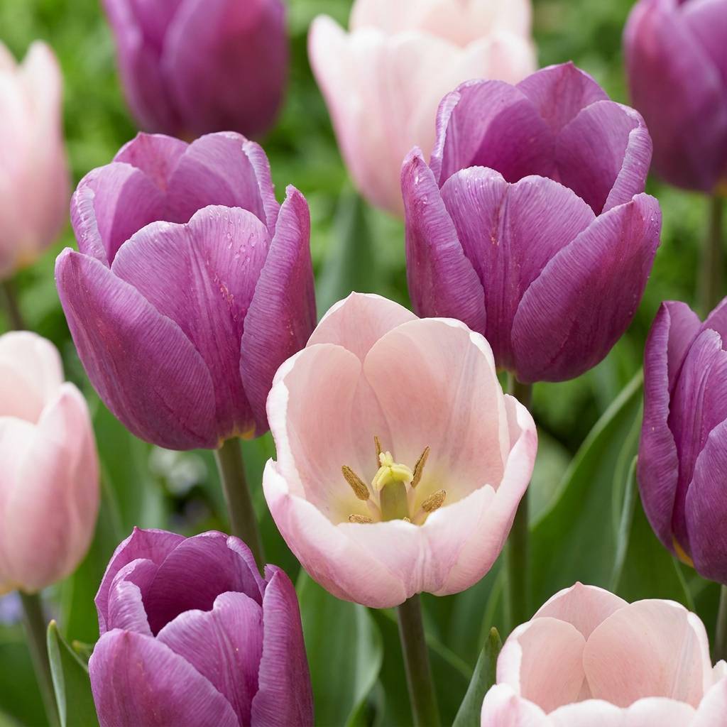 La Green Touch - Tulipe Macron en mélange - 24 bulbes