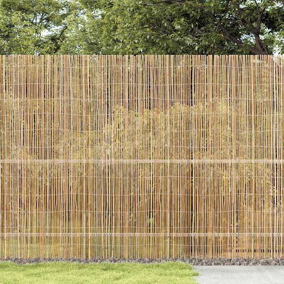 Clôture en bambou naturel 400 x 150 cm, Poids :14.6kg - PANGIVO - Image 3