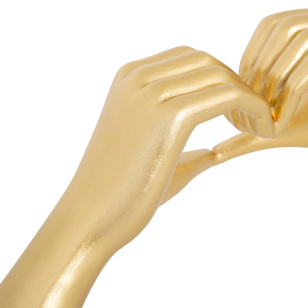 Atmosphera - Mains cœur déco Amy l.31cm résine - Atmosphera Créateur d'intérieur - Image 3