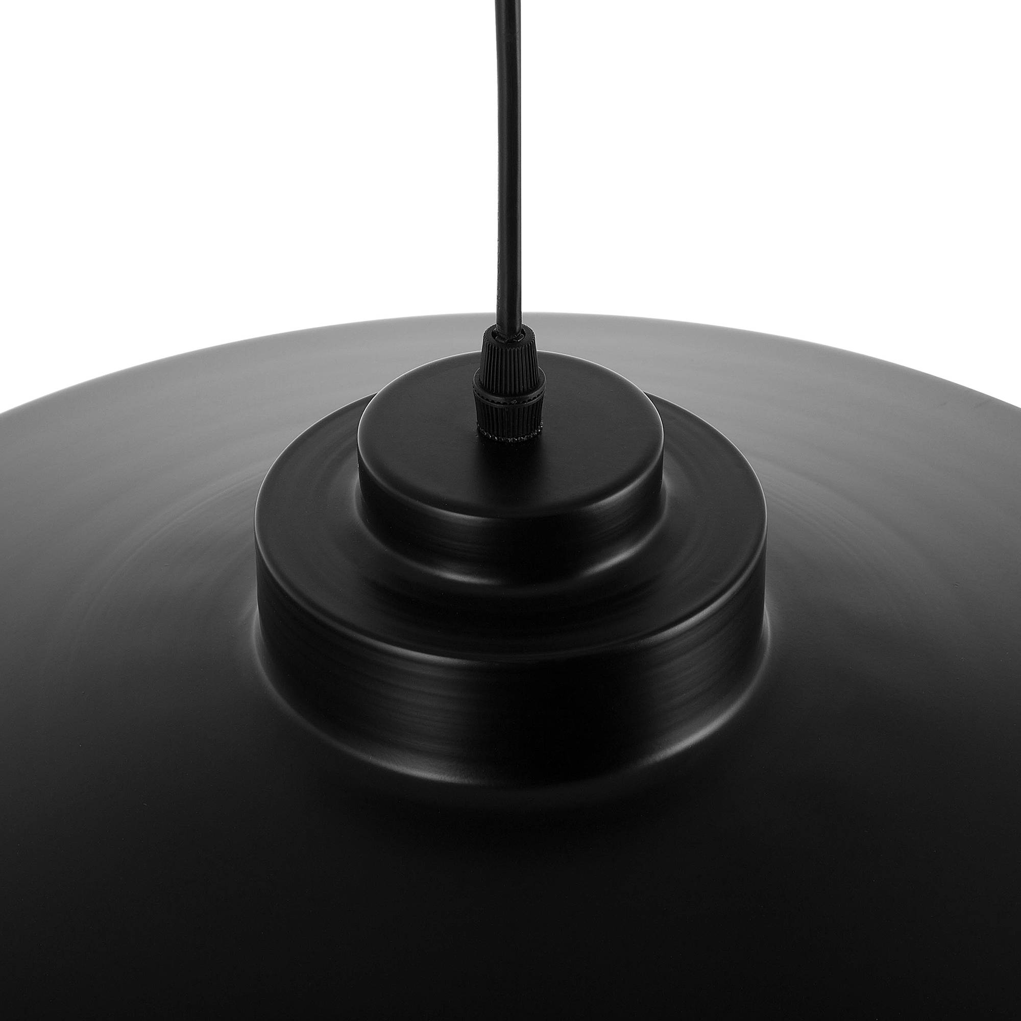 Beliani - Lampe suspension Métal Noir CARDENER - 41x41x99- Beliani - Image 5