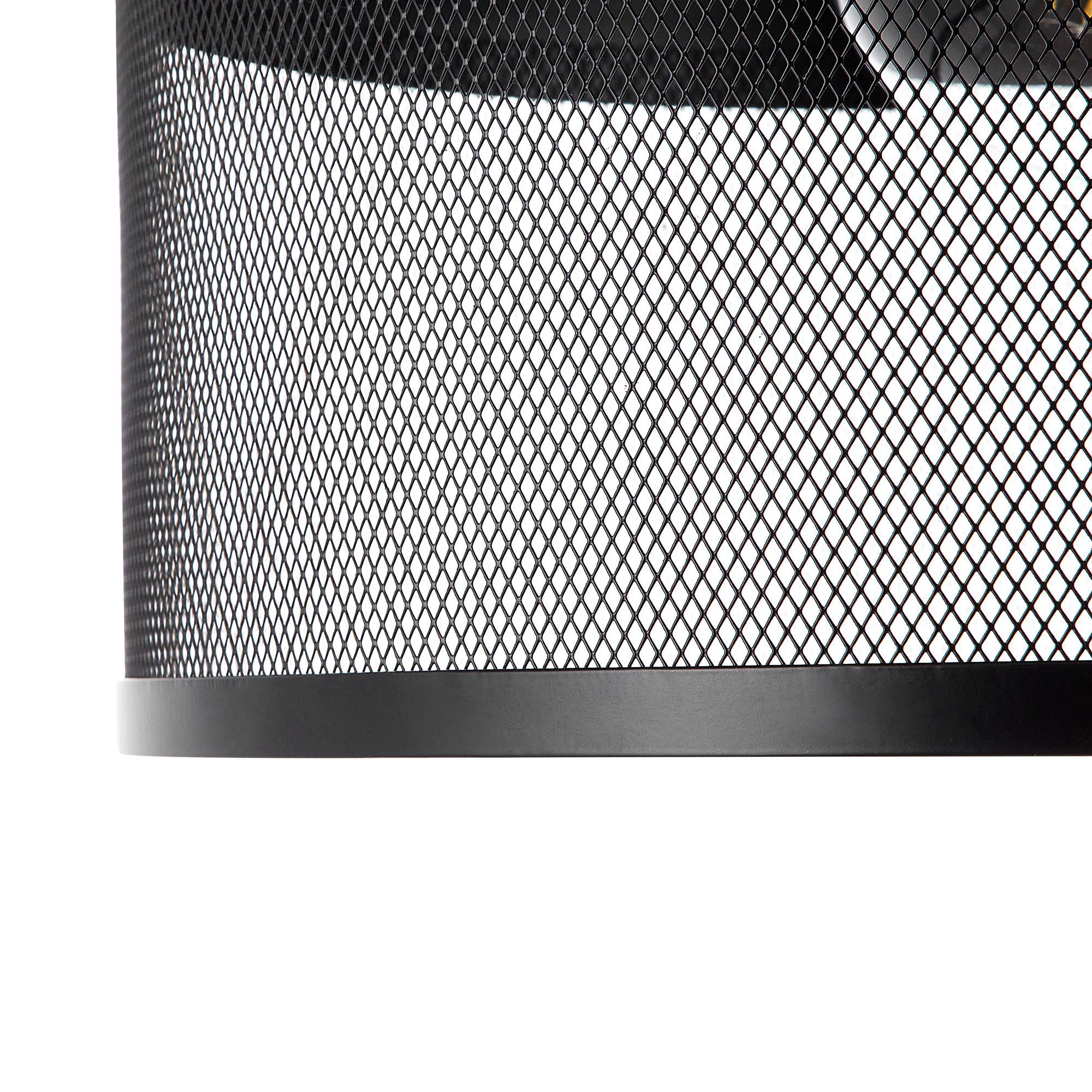 Beliani - Lampe suspension Métal Noir CARDENER - 41x41x99- Beliani - Image 6
