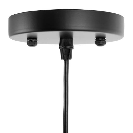 Beliani - Lampe suspension Métal Noir CARDENER - 41x41x99- Beliani - Image 7