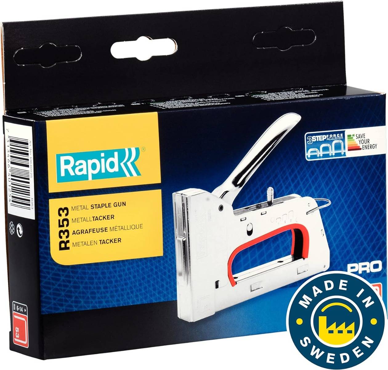 Agrafeuse R353 pour agrafes 53/6-14 mm - Boite - RAPID-ISABERG - 10640125 - Image 6