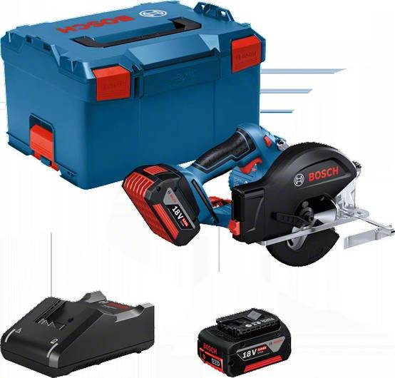 Bosch - Scie circulaire à métaux 18V 5Ah GKM 18V-50 L-BOXX | 06016B8002 - Bosch - Image 1