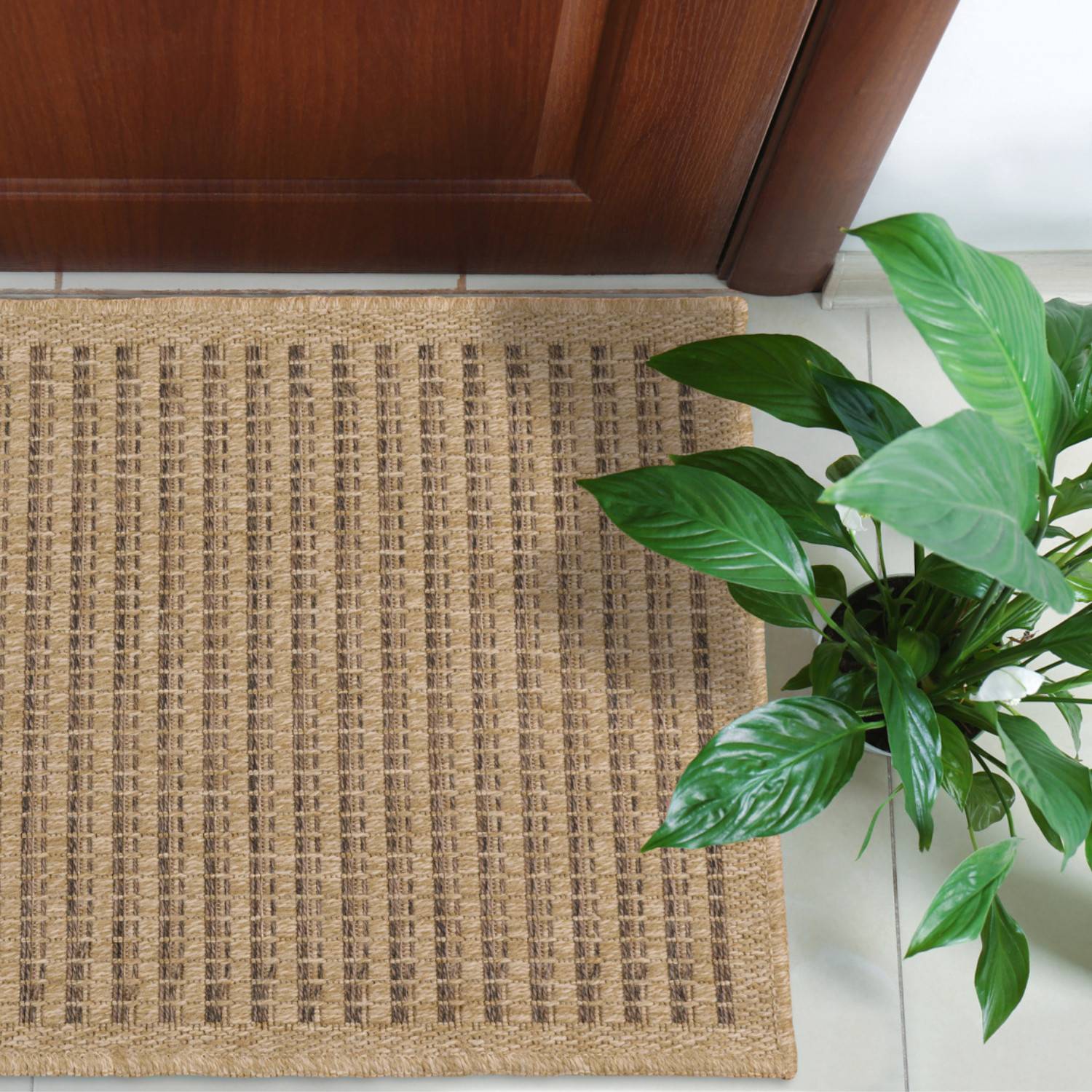 Autre - Tapis intérieur et extérieur naturel 60x180cm - Image 2