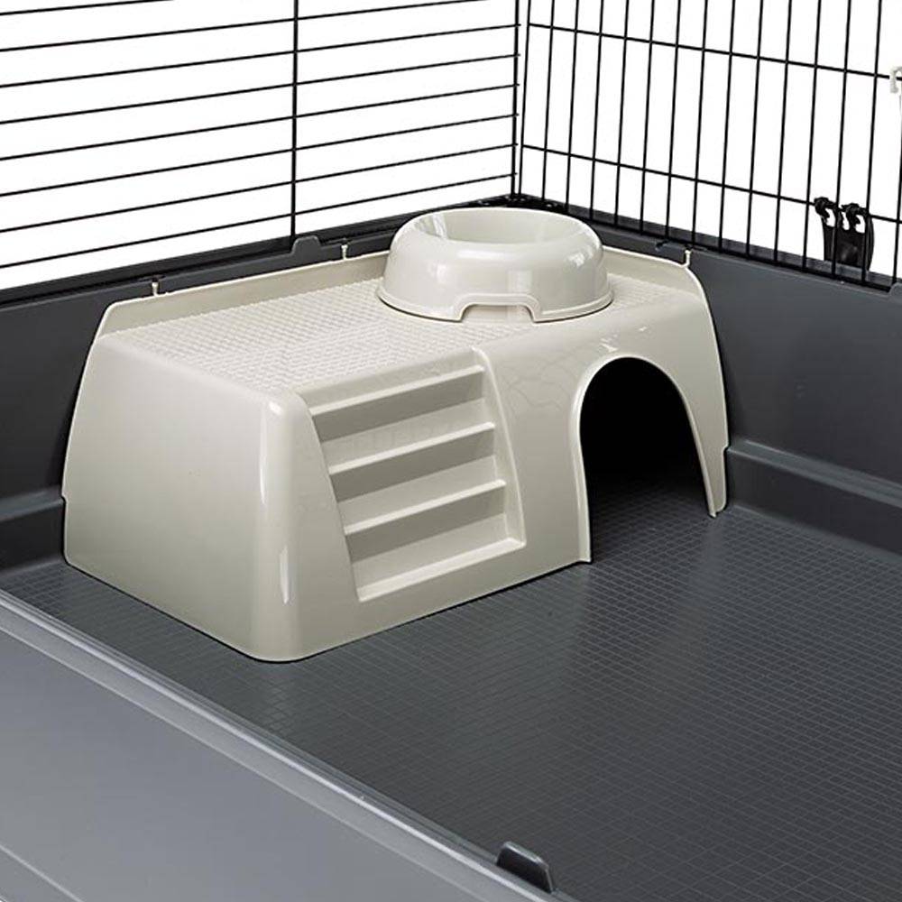 Ferplast - FERPLAST Cage pour Rongeurs RABBIT 140 pour Lapins, Cochons d'Inde, Cochons d'Inde, en Métal, Accessoires inclus : Mangeoires, Abreuvoirs, Abreuvoirs, - Image 6
