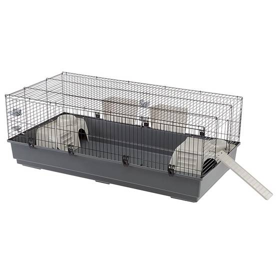Ferplast - FERPLAST Cage pour Rongeurs RABBIT 140 pour Lapins, Cochons d'Inde, Cochons d'Inde, en Métal, Accessoires inclus : Mangeoires, Abreuvoirs, Abreuvoirs, - Image 1