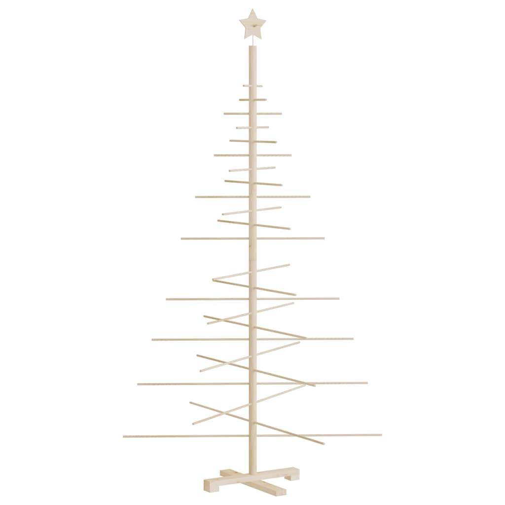 Maison Chic - Sapin de Noël | Arbre de Noël en bois pour décoration 180 cm bois massif de pin Maison Chic - Image 5