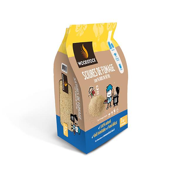 WOODSTOCK - Sciures de fumage Woodstock - Sac de 1kg - Image 1