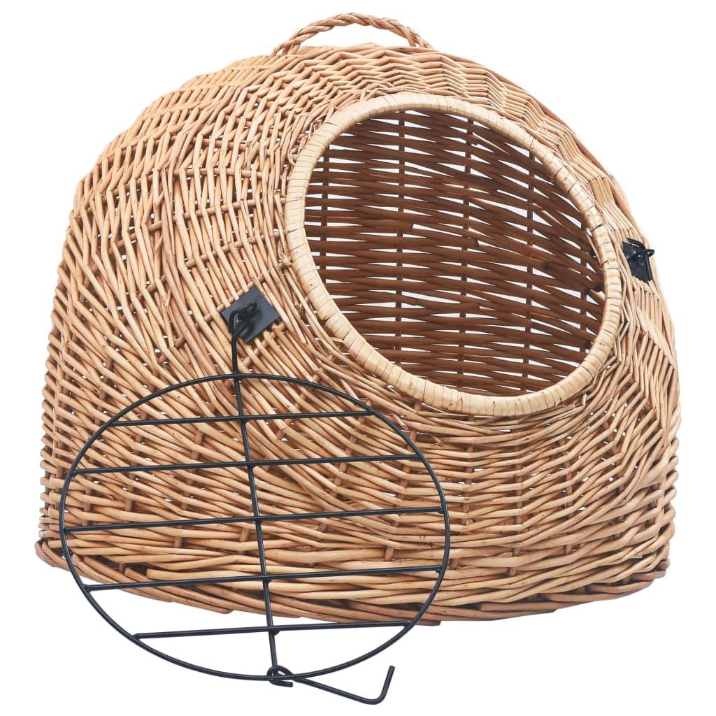 Vidaxl - Cage de transport pour chats 50x42x40 cm Saule naturel vidaXL 170908 - Image 2