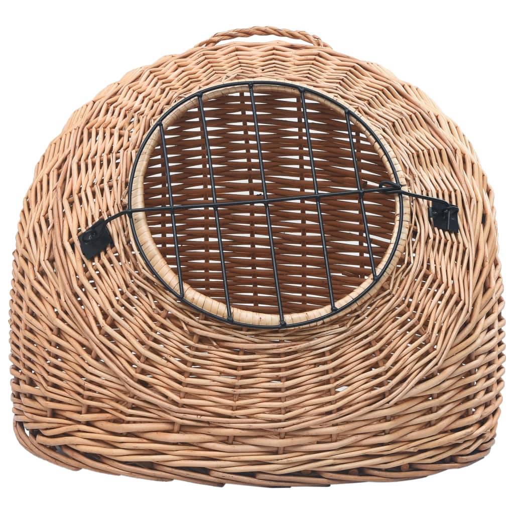 Vidaxl - Cage de transport pour chats 50x42x40 cm Saule naturel vidaXL 170908 - Image 5