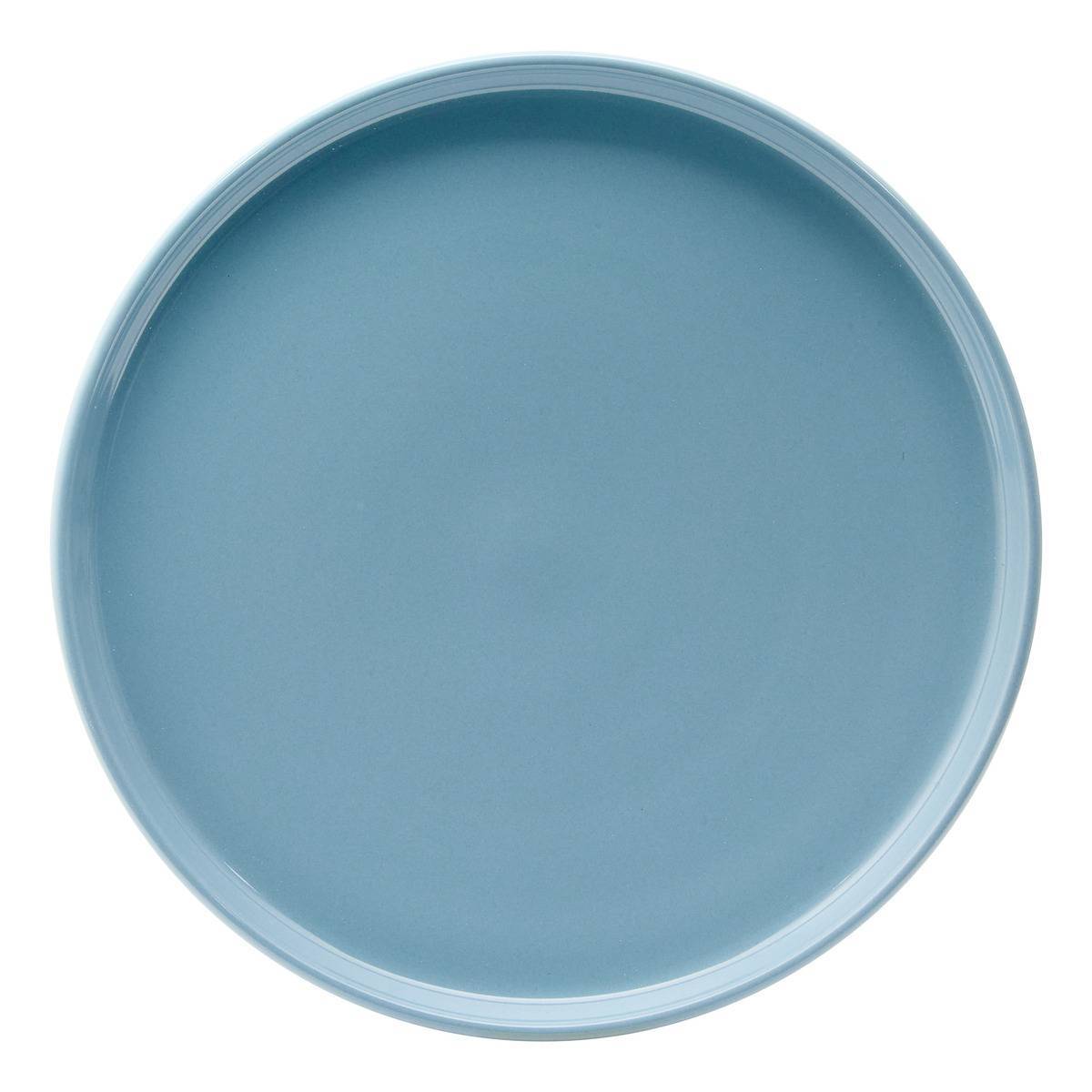 Atmosphera - Lot de 6 6 assiettes plates Marie bleu D26,5cm - Atmosphera Créateur d'intérieur - Image 1
