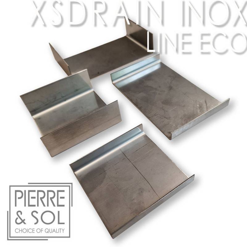 Accessoires pour caniveau XSDRAIN INOX EASY - LINE ECO -         About fermé 2XS FLAT - Image 2