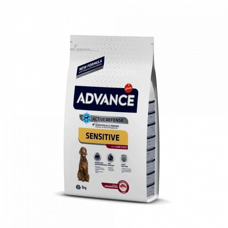 CROQUETTES CHIEN SENSITIVE AGNEAU RIZ - ADVANCE 12 kg - Image 1