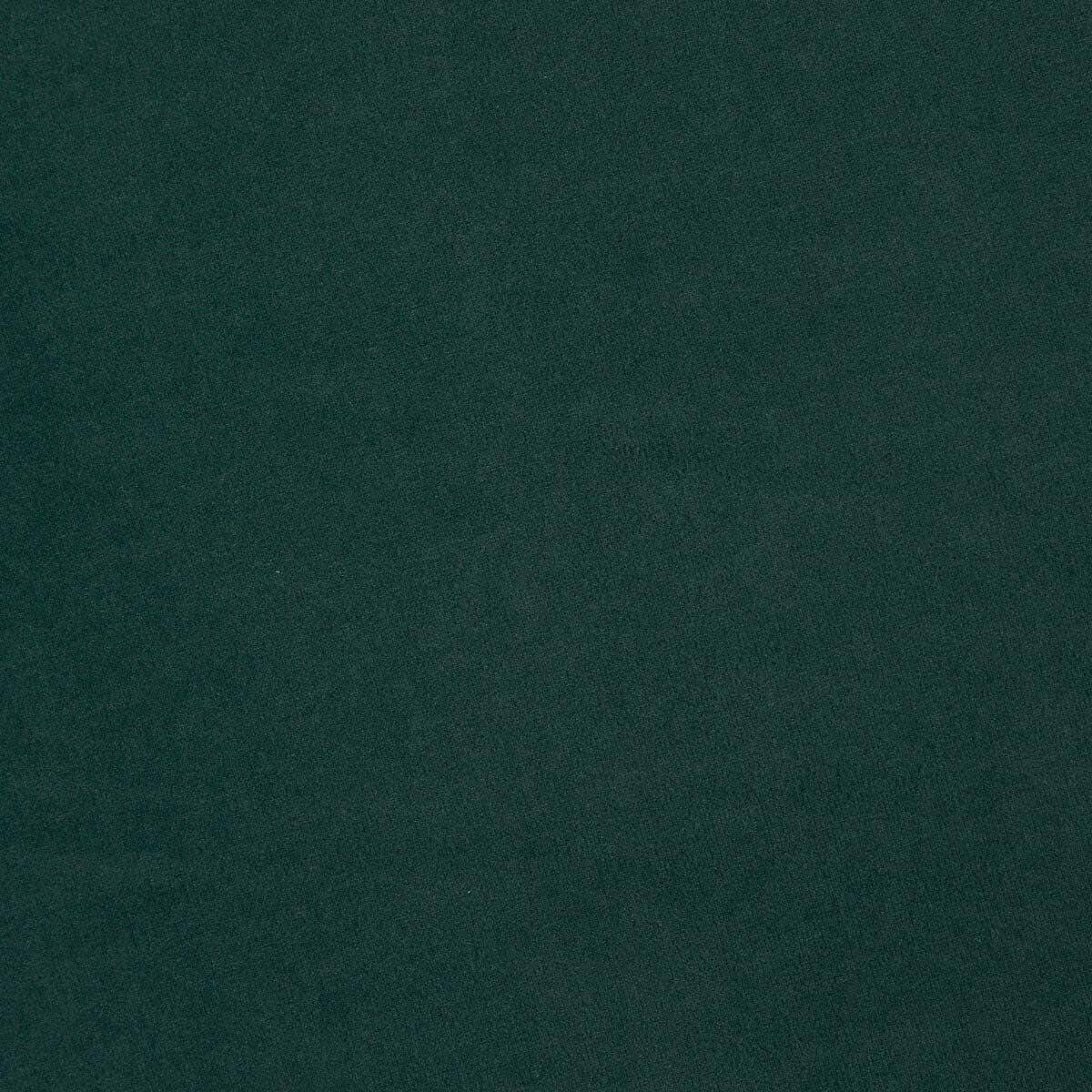 2 en 1 Pouf pliant double et coffre de rangement Velours Vert cèdre 76 x H 38 cm - Image 5