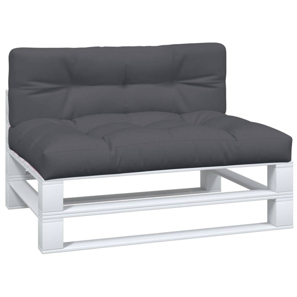 ComfortXL - Set de Coussins Palette Grand Format Tissu Imperméable pour Salon de Jardin Anthracite 120x80cm – ComfortXL Outdoor Living - Image 3