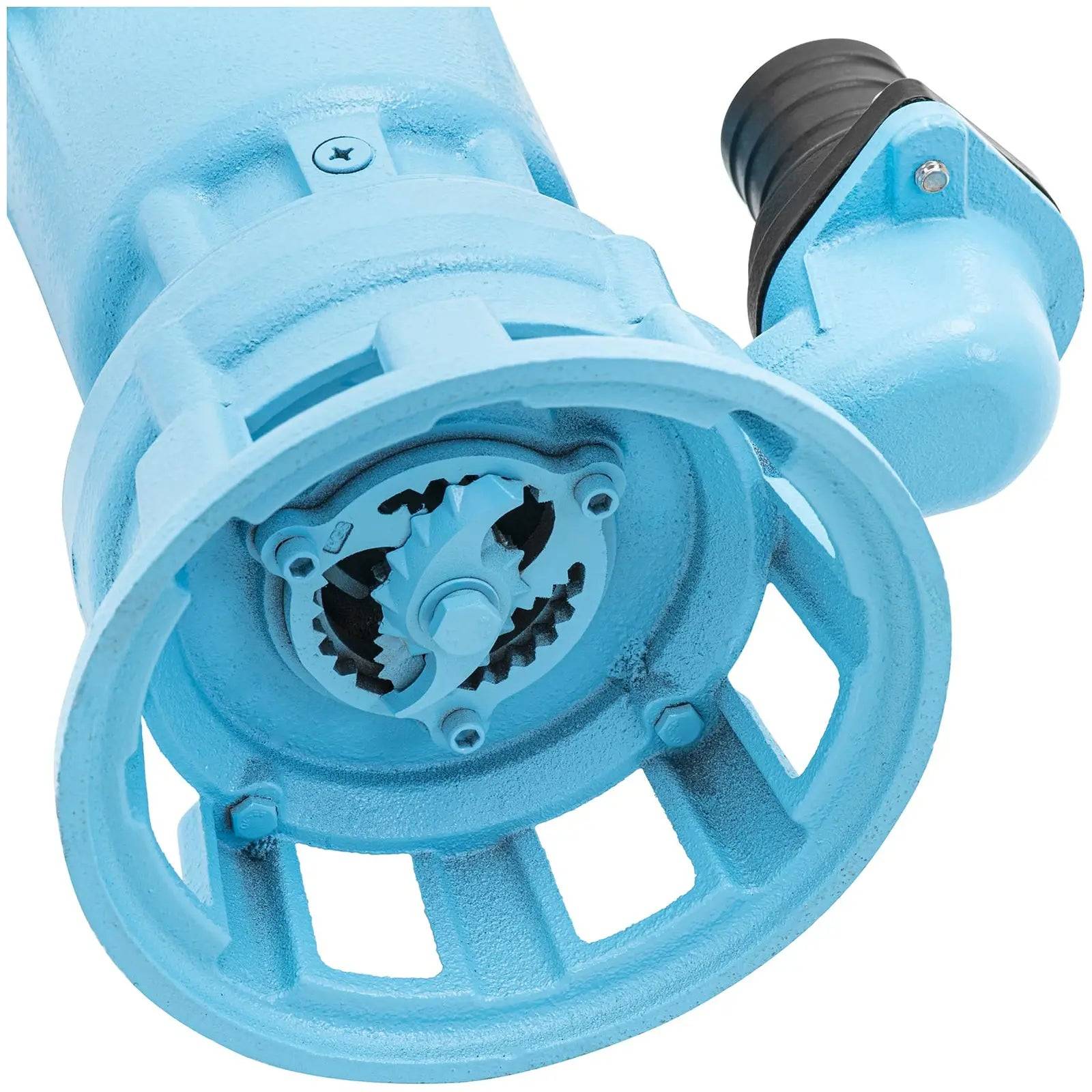Pompe immergée 500 l/min 2100 watts interrupteur à flotteur broyeur aluminium fonte de fer - Image 2