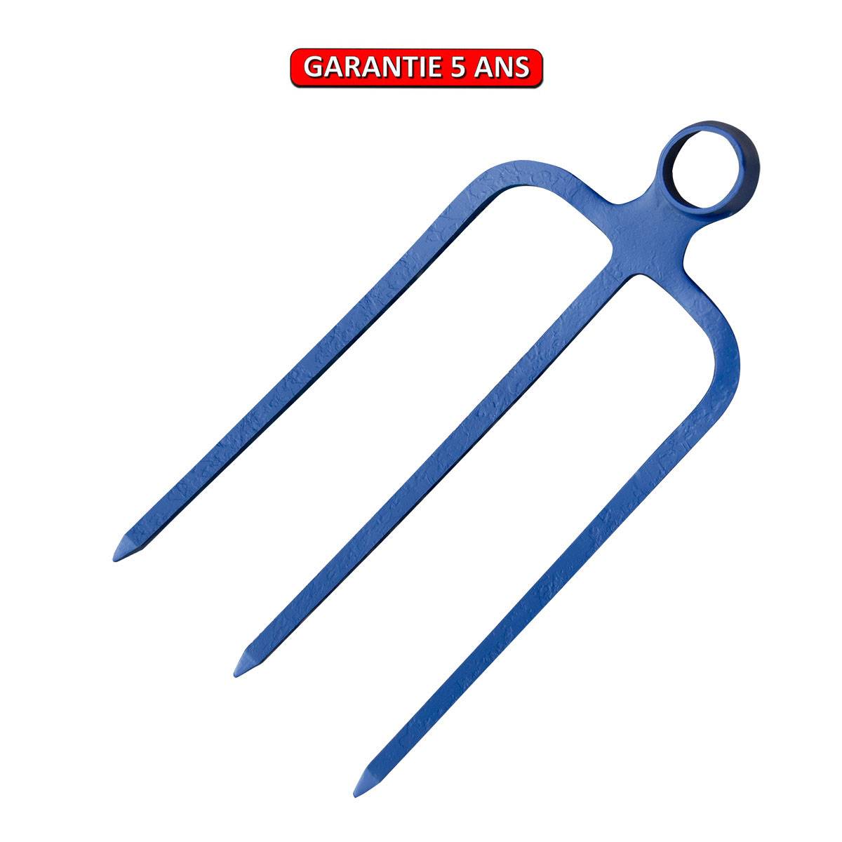 Outils Perrin - Fourche à fumier à douille - manche 135 courbe - 32x24 cm Outils Perrin