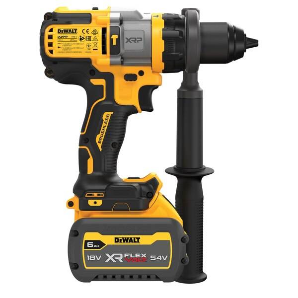 Dewalt - Perceuse visseuse percussion Premium XRP DEWALT 18V 6Ah Li-Ion - DCD999T1-QW - Image 2
