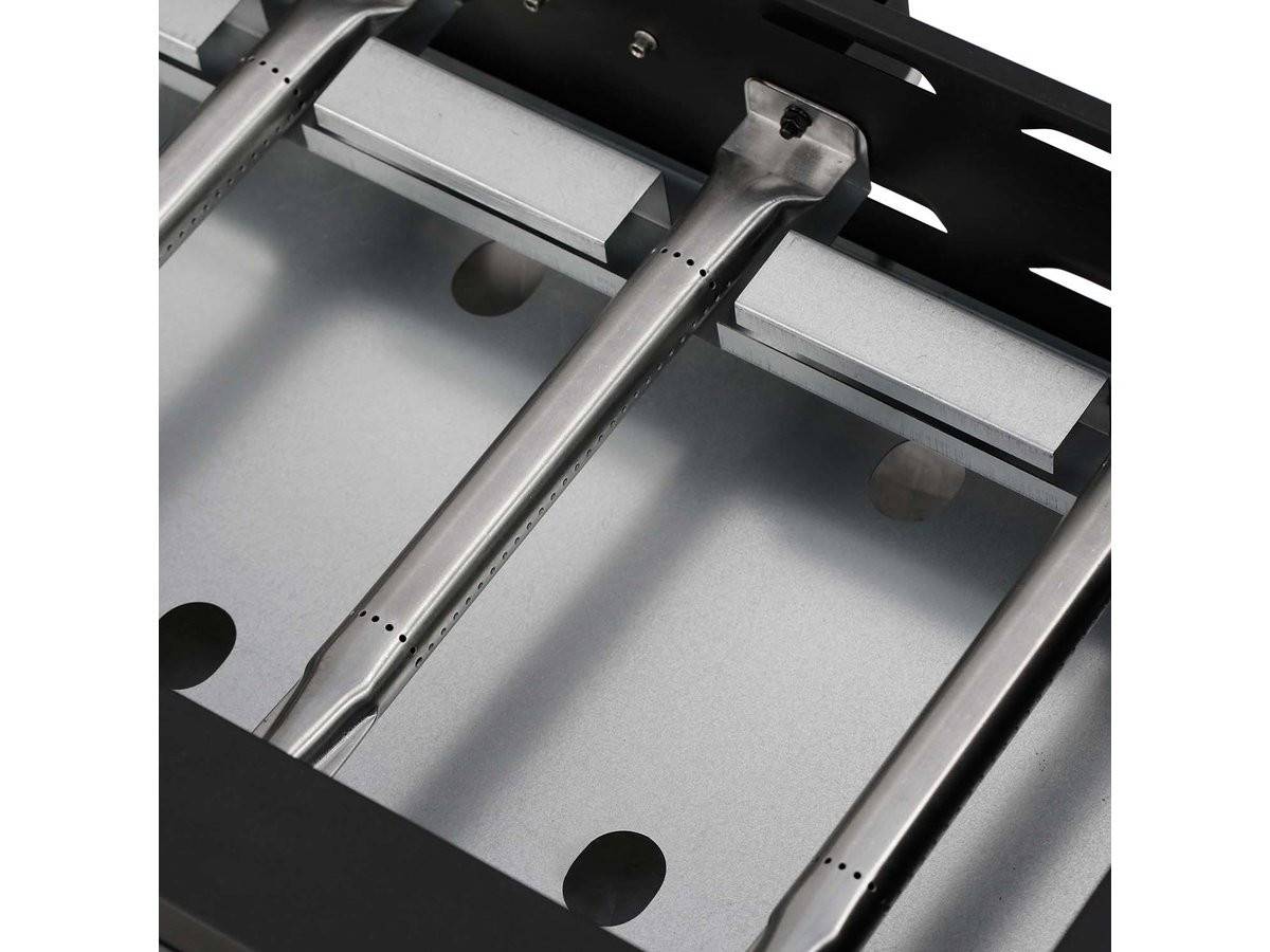 Plancha "presto 4" - 4 Brûleurs - 9.7kw - Gris -habitat Et Jardin - Image 4