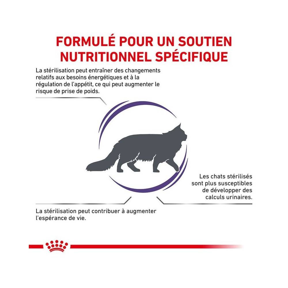 Royal Canin - Croquettes chat VETERINARY CAT NEUTERED SATIETY BALANCE - Royal Canin 12 kg - Image 2