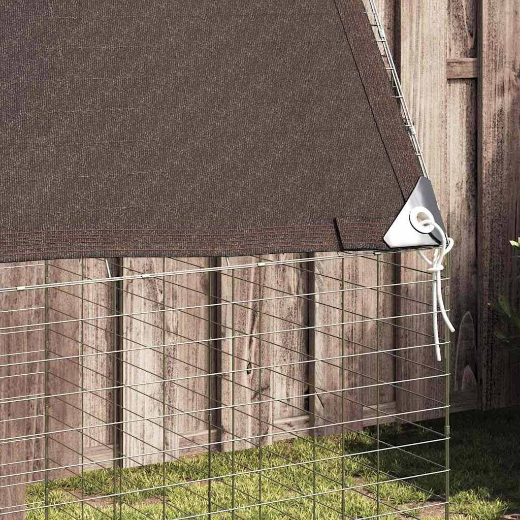 Vidaxl - Cage pour lapins Argenté 400 x 100 x 210 cm Acier galvanisé vidaXL 42019248 - Image 6