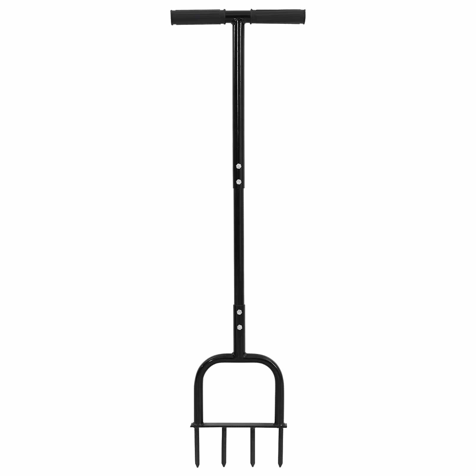 PANGIVO - Outil aérateur de pelouse plastique noir 95 x 27 cm - PANGIVO - Image 2