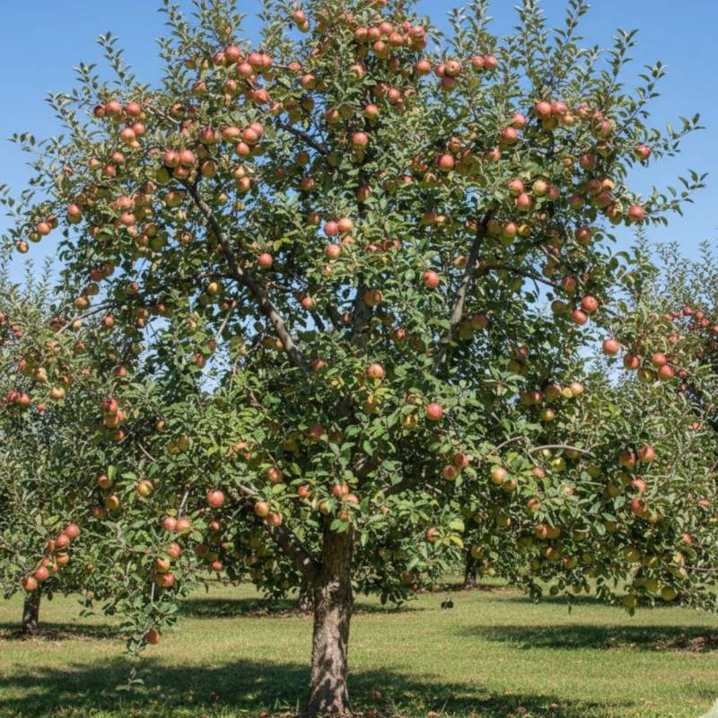 Pommier Delbard Jubilé® 'Delgollune' - Bon rendement - Pot de 10 Litres - Simple U - De 3,00 m à 5,00 m - Image 4