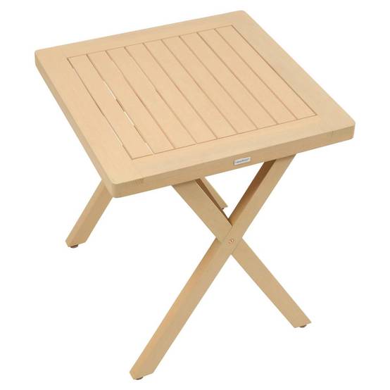 Hesperide - Table de jardin 2 places Xenia eucalyptus 70x70cm - Hespéride - Image 3