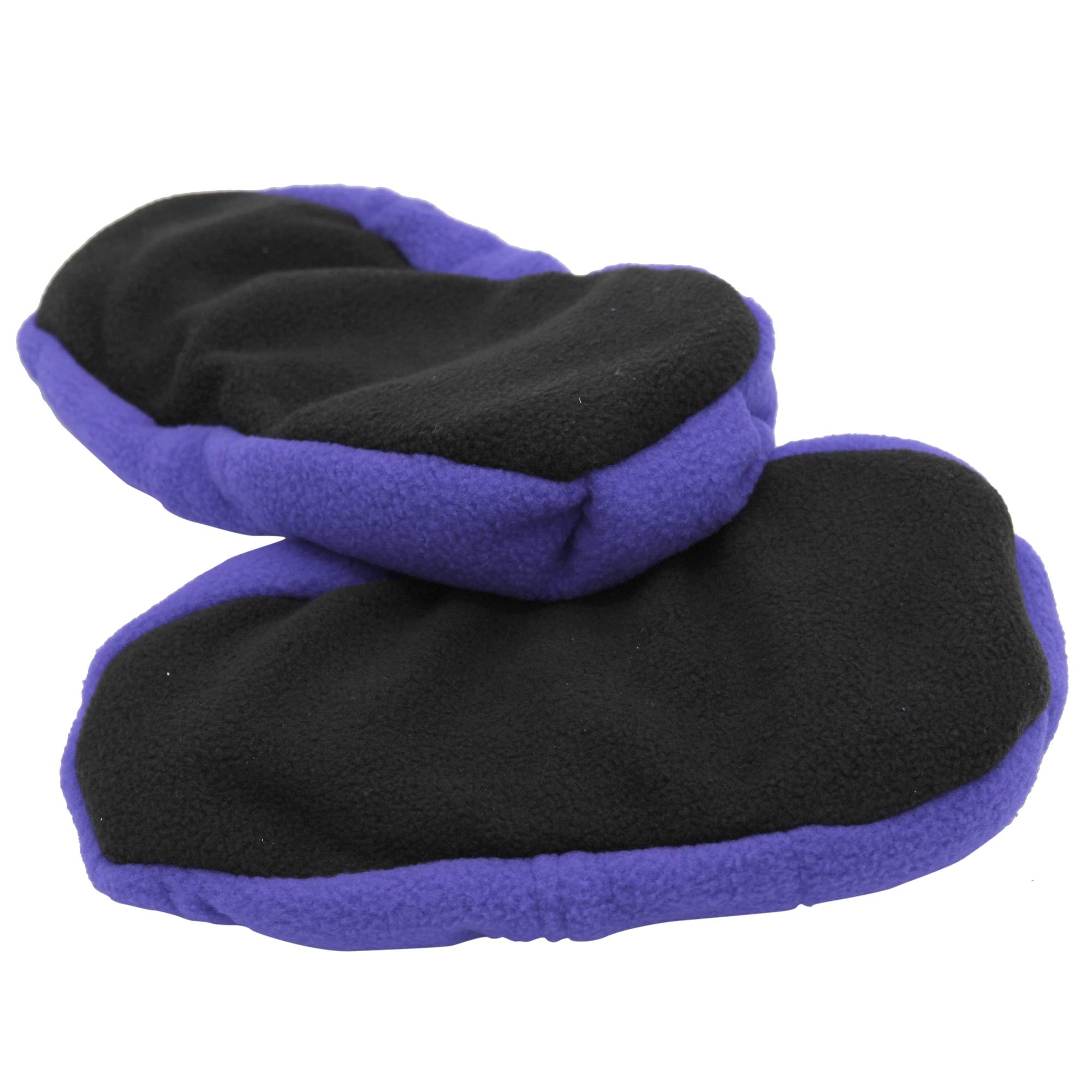 Fishtec - Chaussons Chauffants Micro-ondes à Graines de Lin - Chaleur Relaxante - Unisexes, Réutilisables et Lavables - Taille Unique 41 à 45 - Image 9