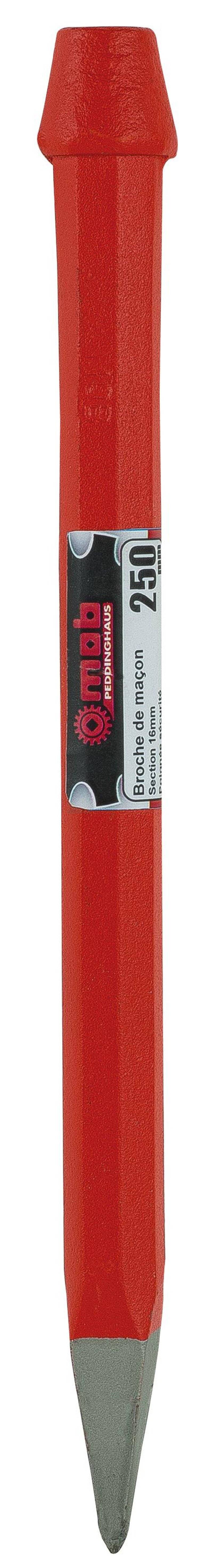 Broche de maçon – Acier C55 forgé - MOB
