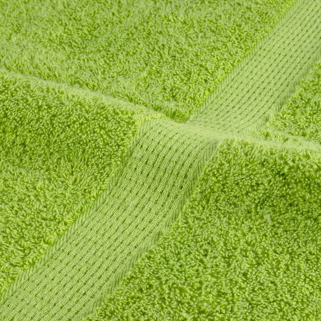 Ensemble de serviettes de qualité supérieure SOLUND 12 pcs vert Maison Chic - Image 6