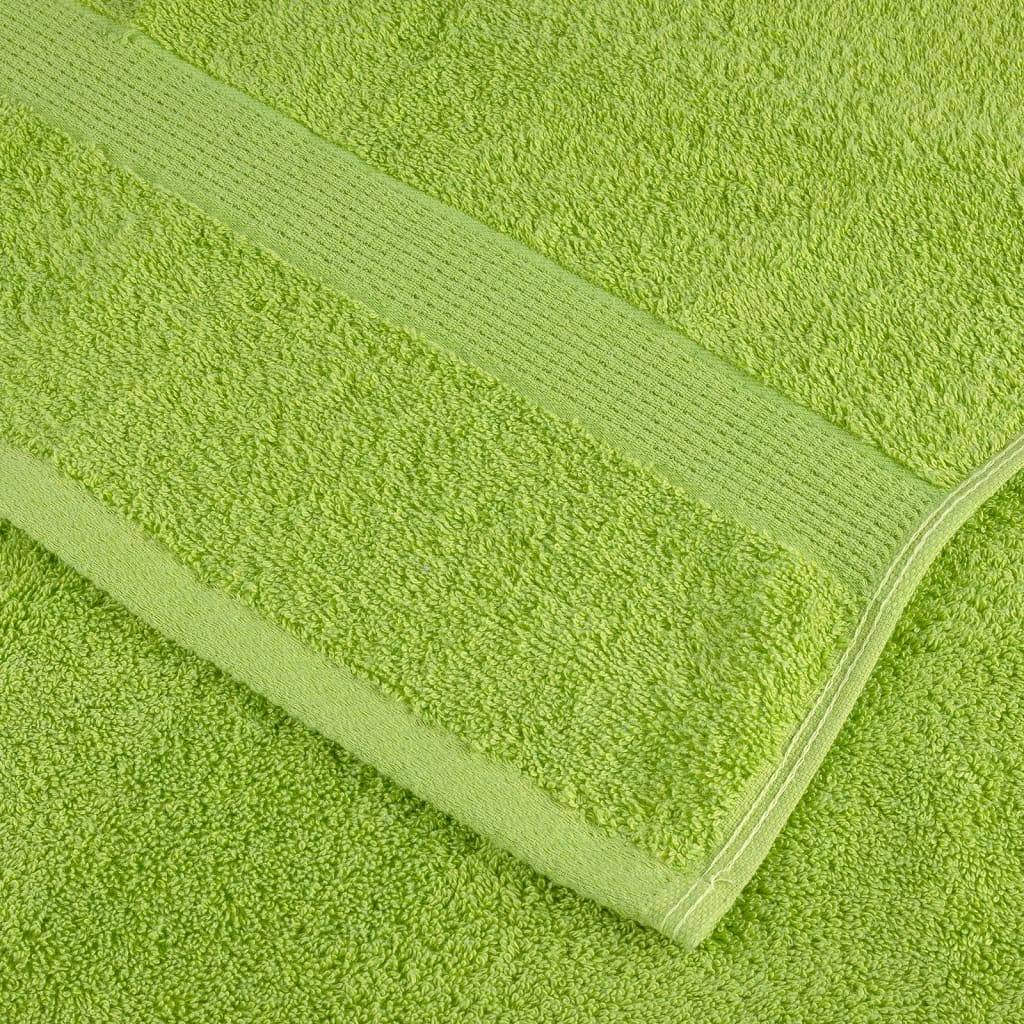 Ensemble de serviettes de qualité supérieure SOLUND 12 pcs vert Maison Chic - Image 5