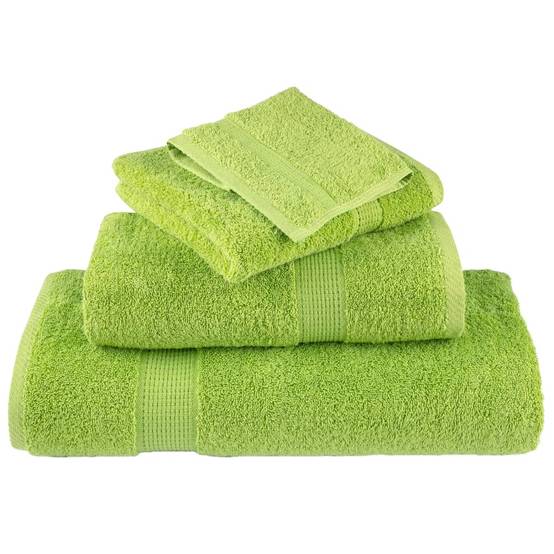 Ensemble de serviettes de qualité supérieure SOLUND 12 pcs vert Maison Chic - Image 4