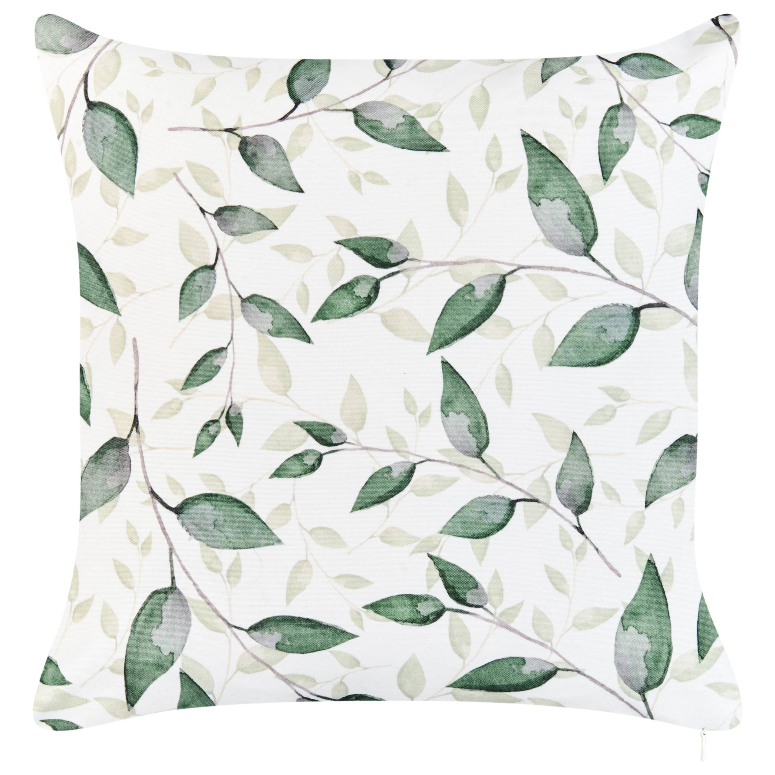 Beliani - Coussin d'extérieur Polyester Vert FLYLEAF - 45x7x45- Beliani - Image 4