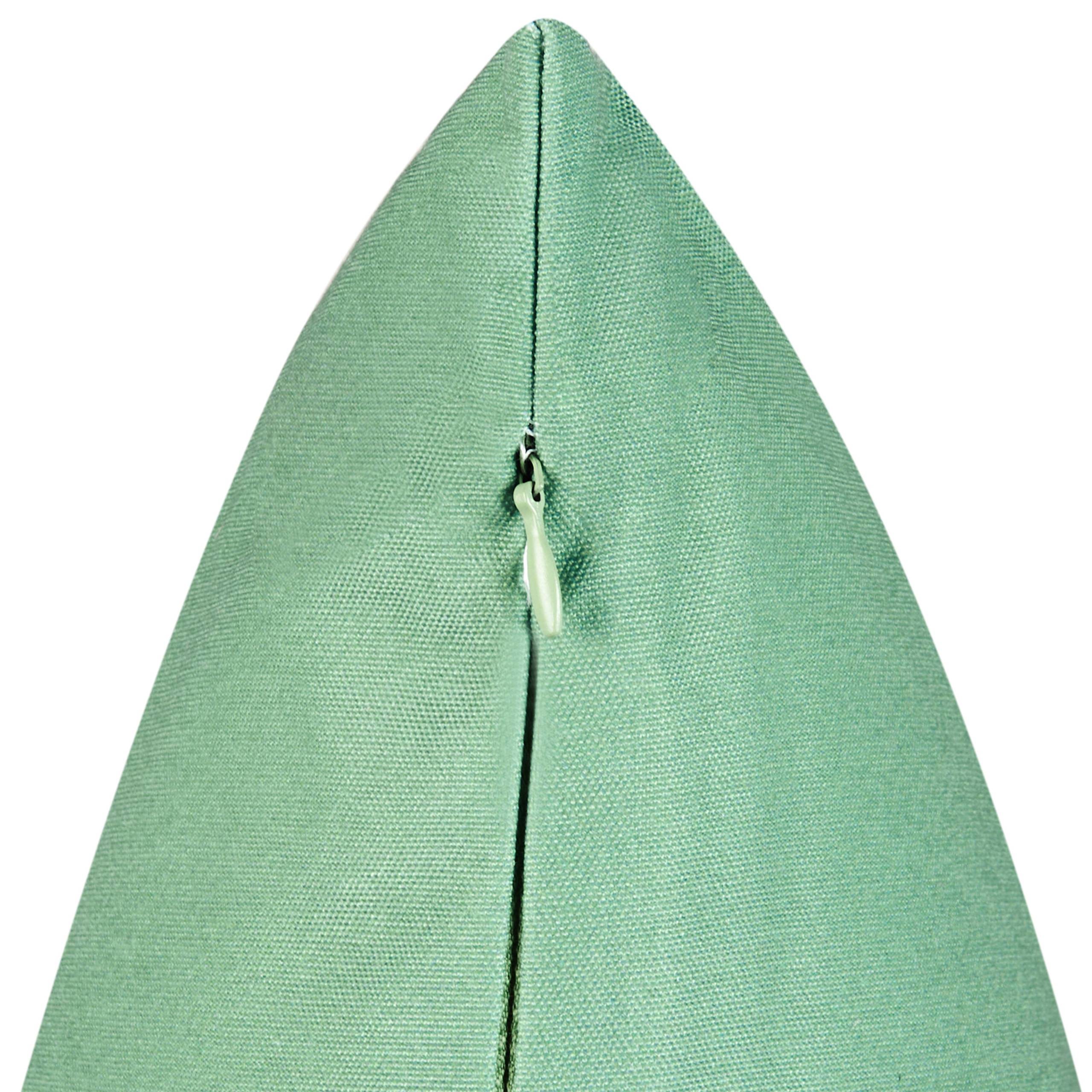 Beliani - Coussin d'extérieur Polyester Vert FLYLEAF - 45x7x45- Beliani - Image 8