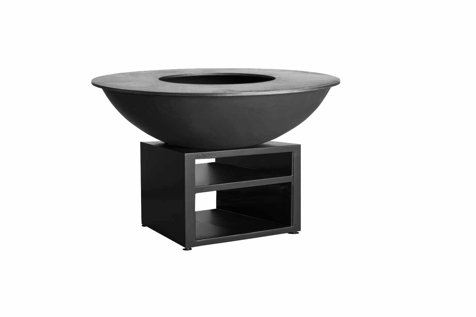 Brasero Piatto Extra Large Noir diam130 - Quoco - Image 2