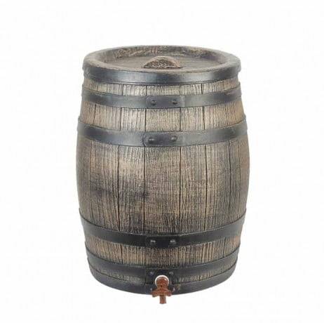 Récupérateur d'eau barrique 120 litres, Socle Sans socle - Image 1